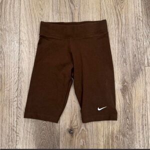 Nike women’s Chocolate Brown Shorts